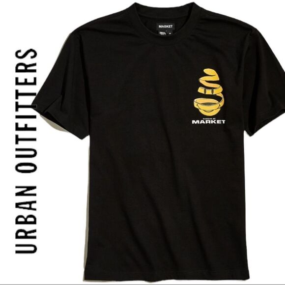 NEW Market UO Urban Outfitters Exclusive Smiley Swirl Tee Shirt T-Shirt L XL - Picture 2 of 3